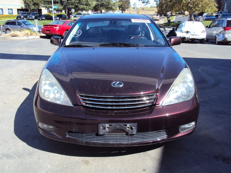 2003 LEXUS ES 300 MODEL 4 DOOR SEDAN 3.0L V6 AT FWD COLOR MAROON Z14789