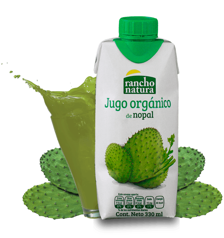 JUGO DE NOPAL PARA LA GASTRITIS Rancho Natura