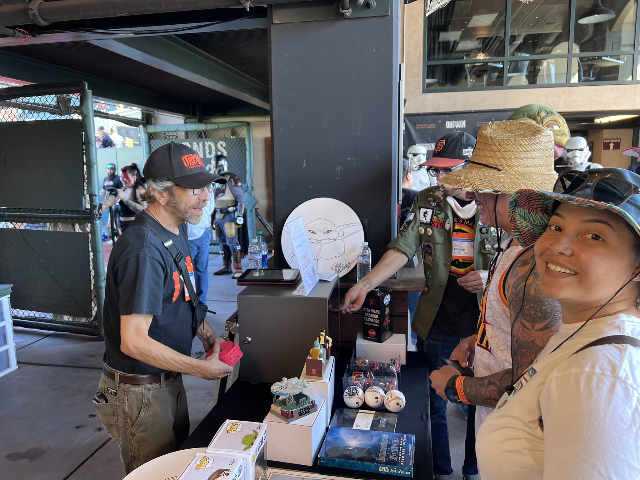 Representing Rancho ObiWan at Star Wars Day with the San Francisco