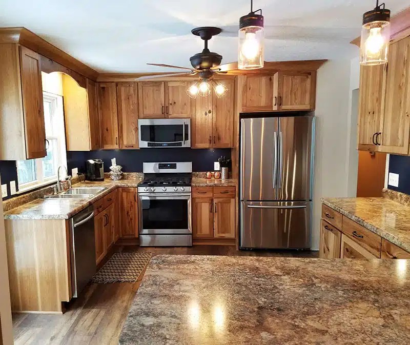 Shakertown Rustic Hickory with Honey Finish Randall & Design