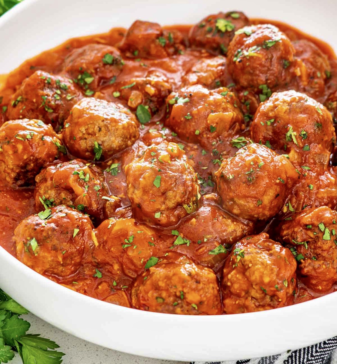 Meatballs in Marinara Randazzo's Pastry Shop