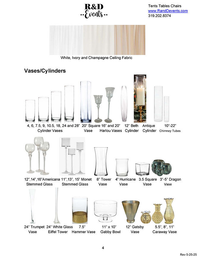 Party equipment and tent rental delivery service Cedar Rapids IA and