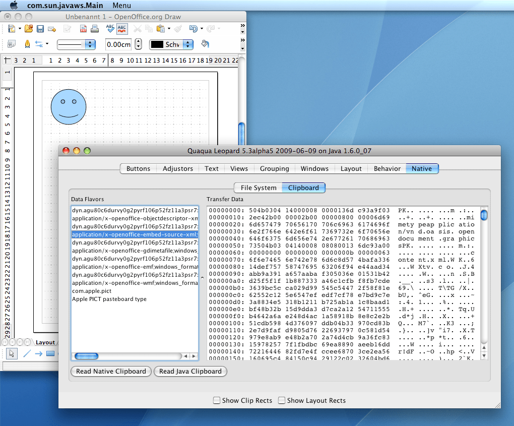 Accessing the Mac OS X clipboard from Java Werner Randelshofer's Blog