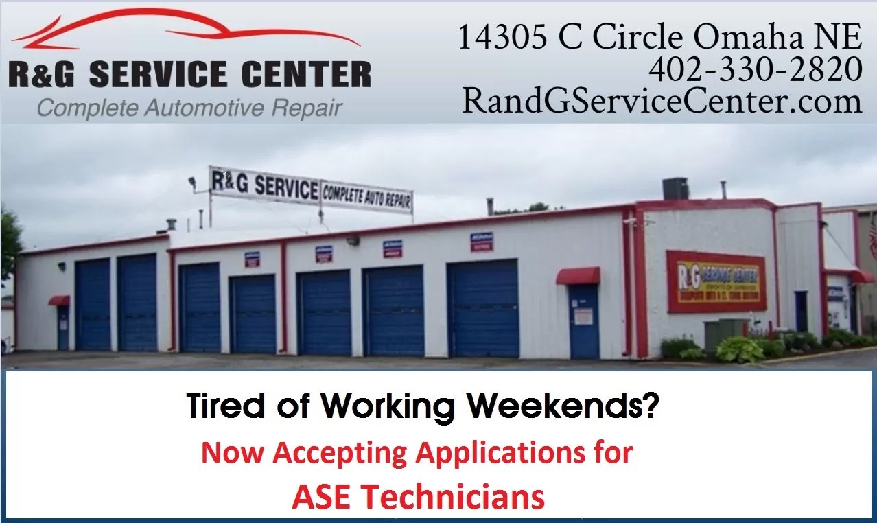 R&G Service Center Full Service Auto Repair Since 1981 Omaha, NE
