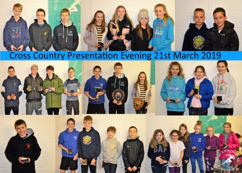 Junior Cross Country Presentation 21st March Rugby & Northampton