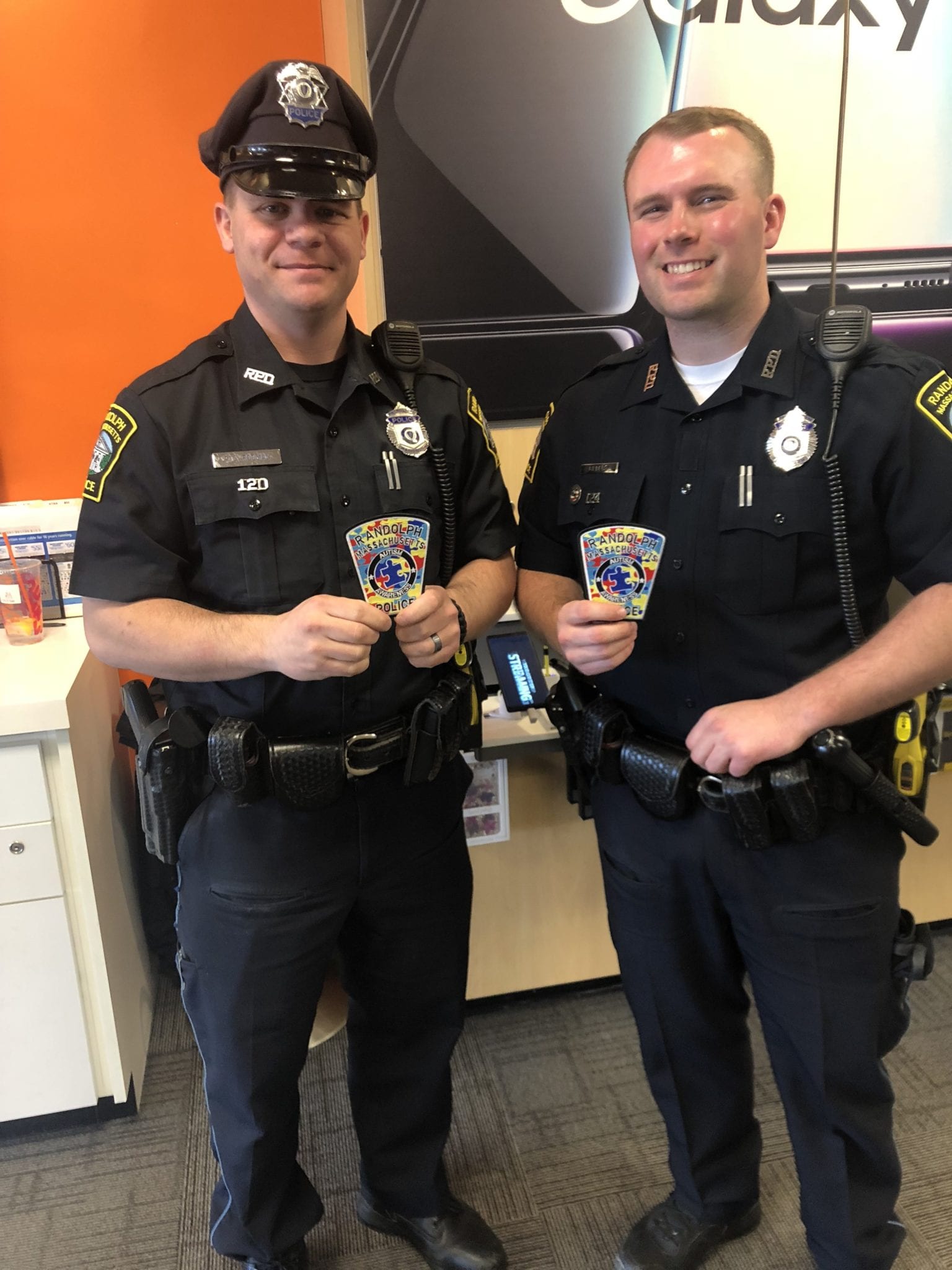 Randolph Police Donate Over 3,000 to Local Autism Charities Randolph