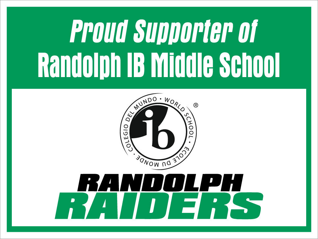 Randolph Yard Signs Randolph PTO