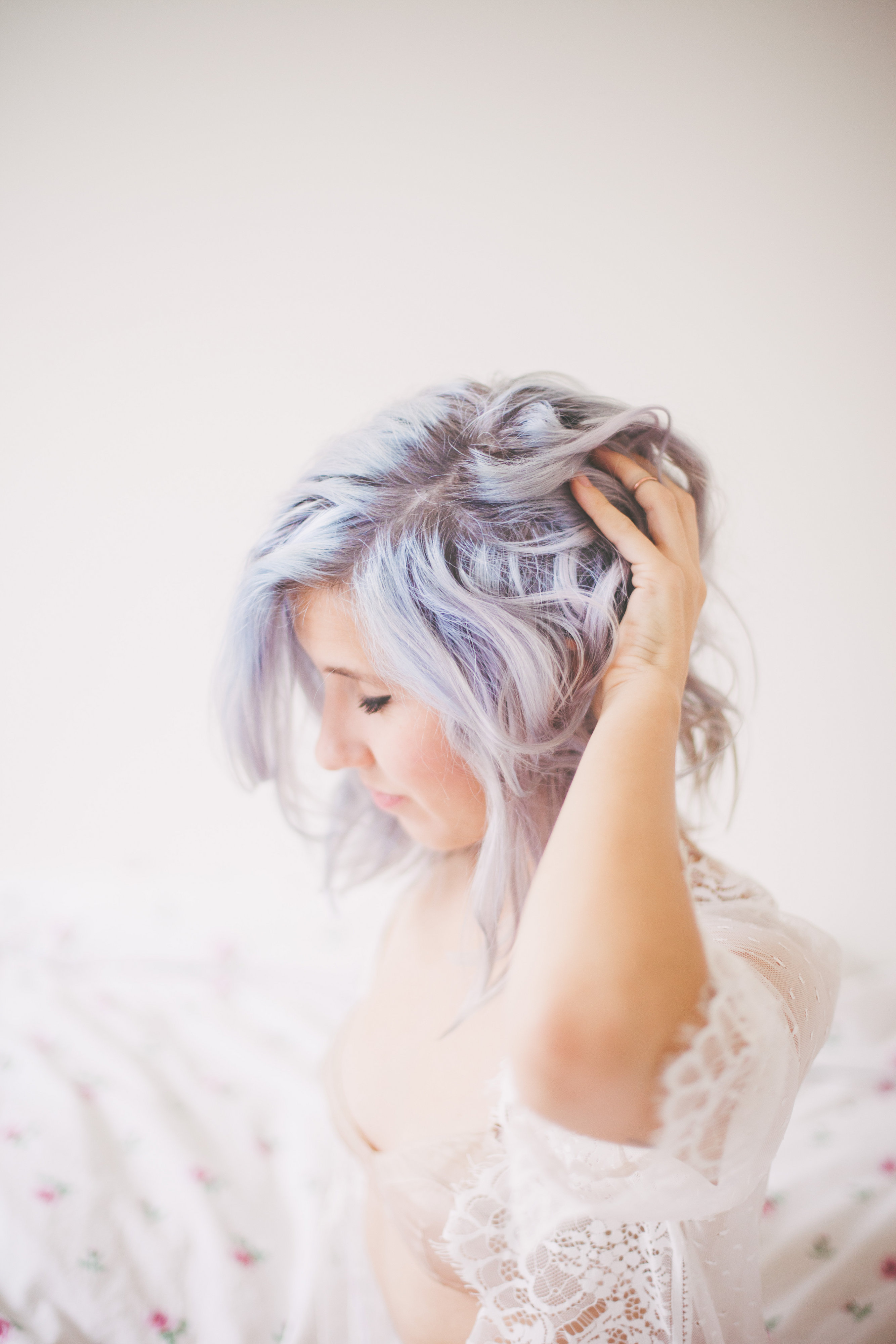 A Dreamy Boudoir Shoot With Ainsley Rose