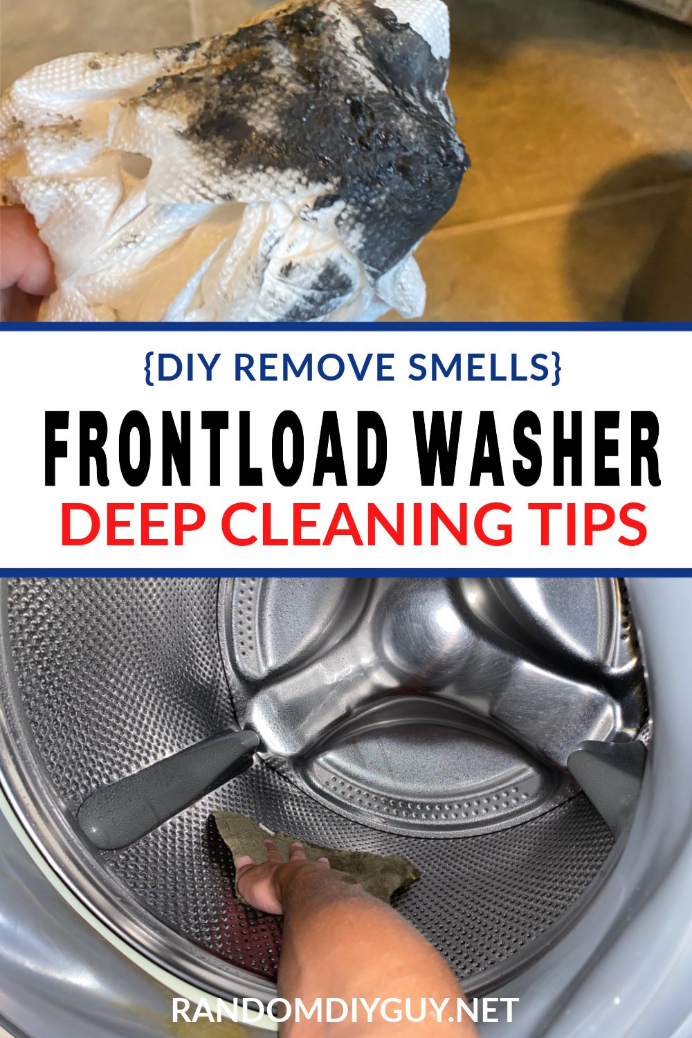How to Deep Clean Your Front Load Washer Random DIY Guy