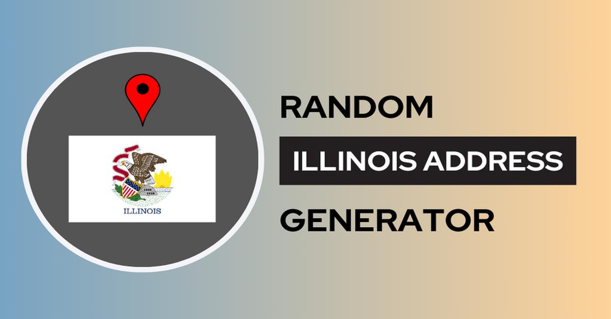 Random Illinois Address 🏙