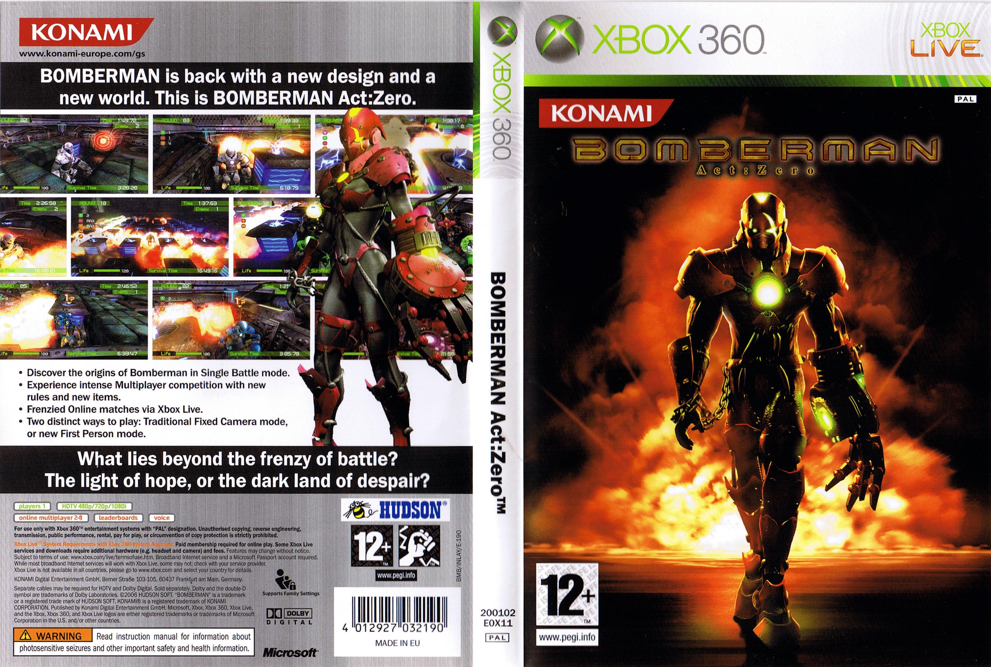 BOMBERMAN ACTZERO (information) .. Ragey's Totally Bombastic