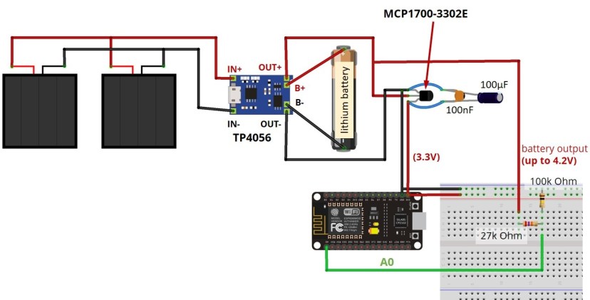 Power ESP32/ESP8266 with Solar Panels and Battery | Random Nerd Tutorials
