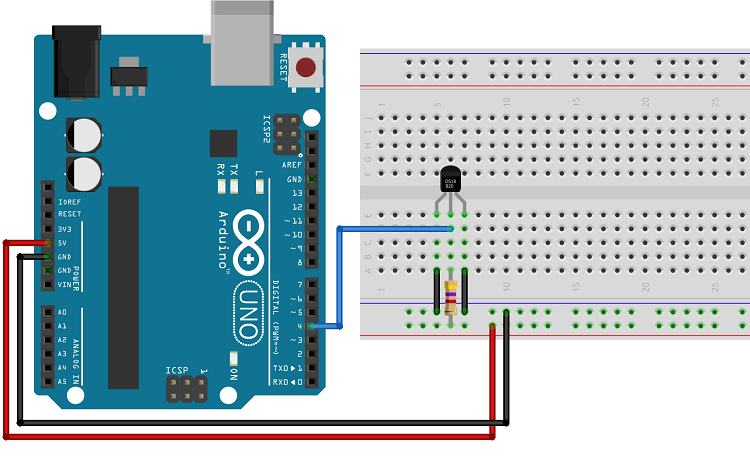 Guide for DS18B20 Temperature Sensor with Arduino | Random Nerd Tutorials
