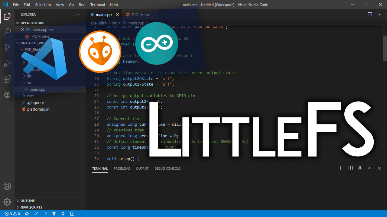 ESP8266 Web Server using SPIFFS with Arduino IDE (NodeMCU) | Random