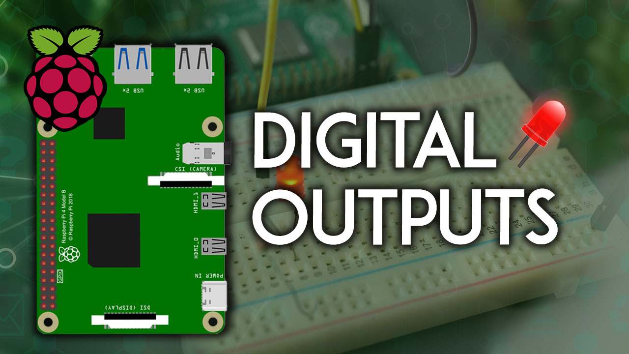 Control Raspberry Pi Digital Outputs with Python (LED) Random Nerd