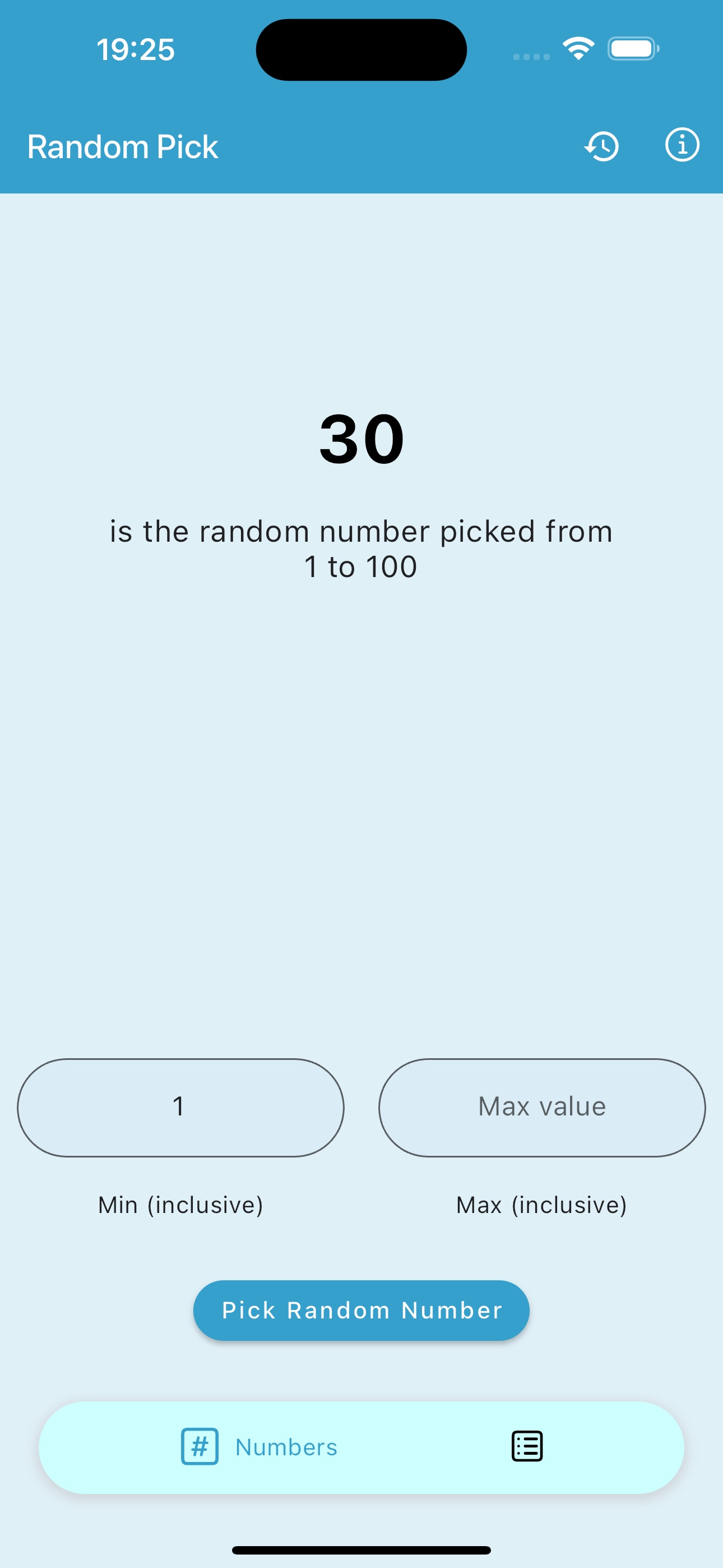 random_pick | an application which decides/picks an item from the given