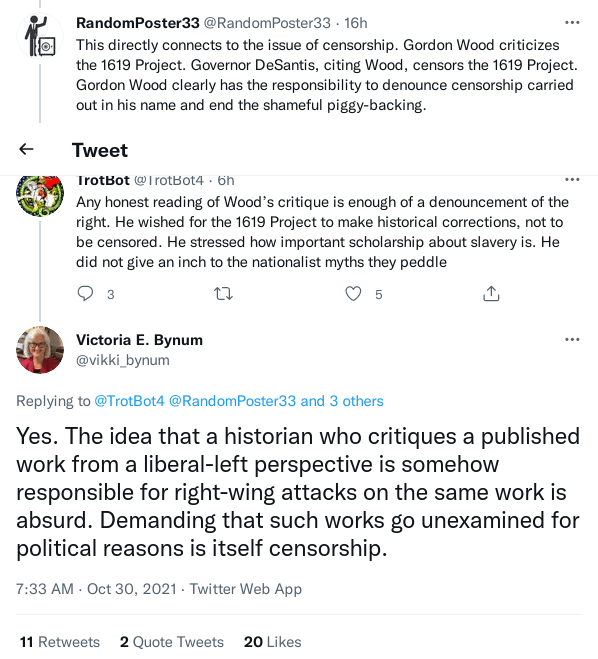 Victoria E. Bynum, of Free State of Jones Fame Random Poster's Press Page