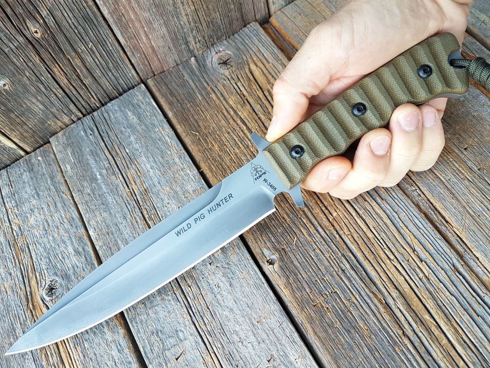 TOPS Wild Pig Hunter is a beefy, fullbodied hunting knife RandomStash
