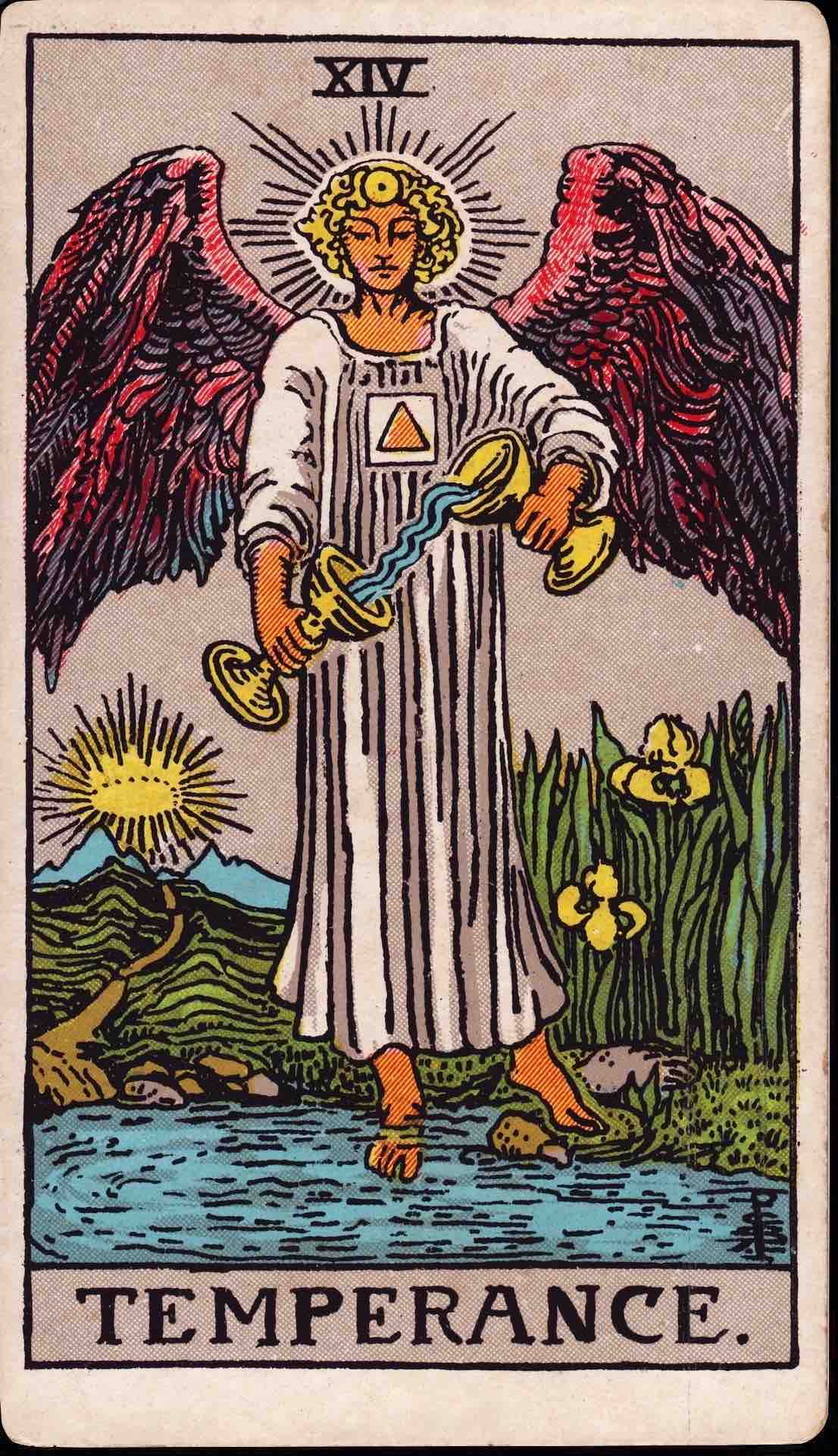 Temperance Random Tarot Card