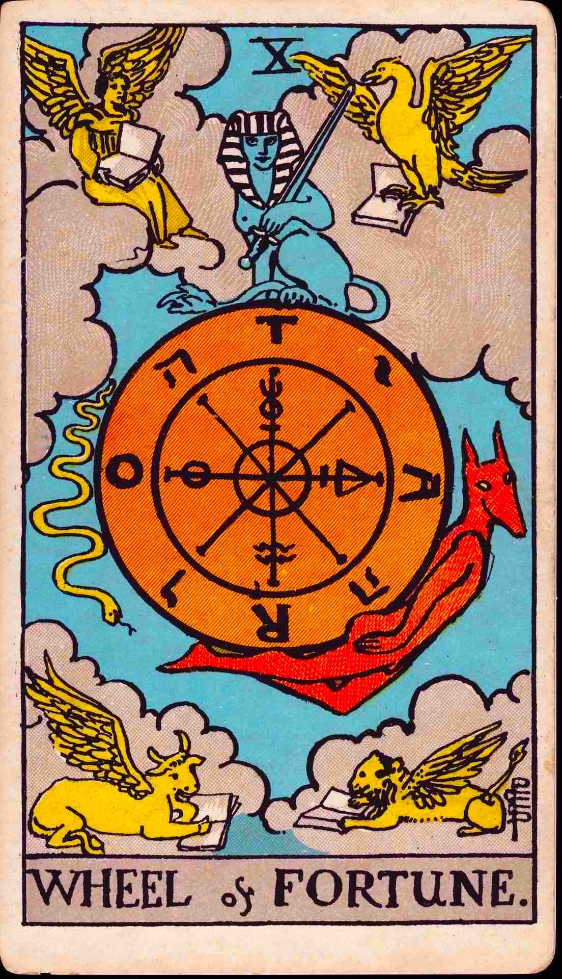 Wheel of Fortune Random Tarot Card