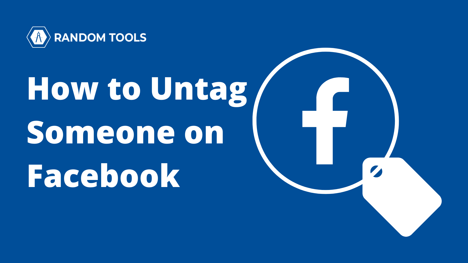 How to Untag Yourself or Someone on Facebook