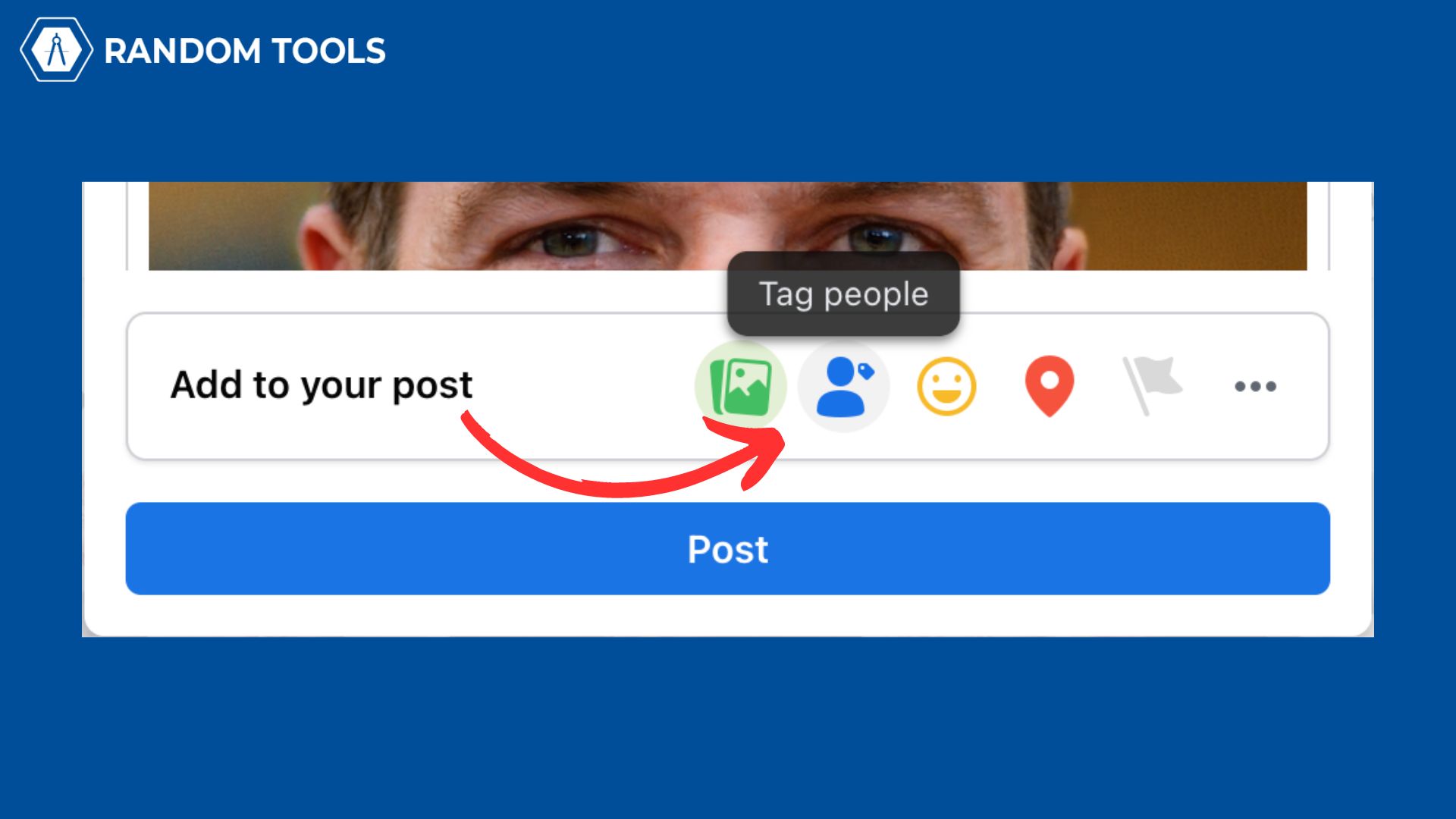 How to tag someone on Facebook?
