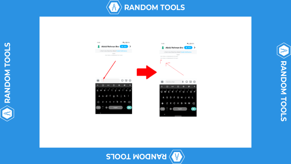 How To Send a Blank Character on Snapchat? Random Tools Blog