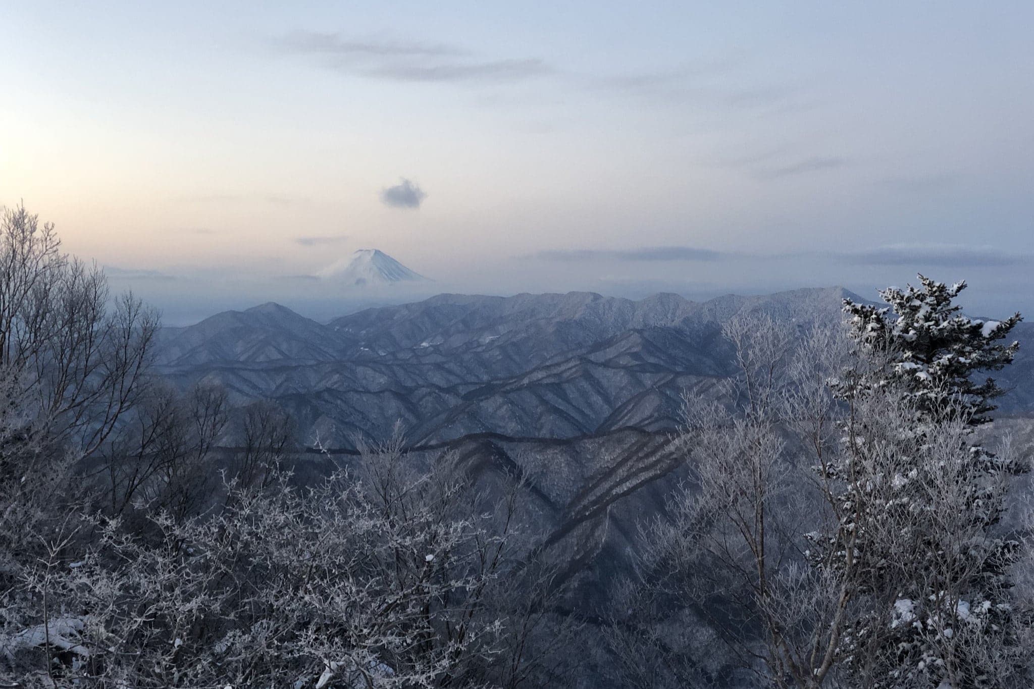 2 Day Snow Hike Mitsumine Shrine up to Mt. Kumotori and down to