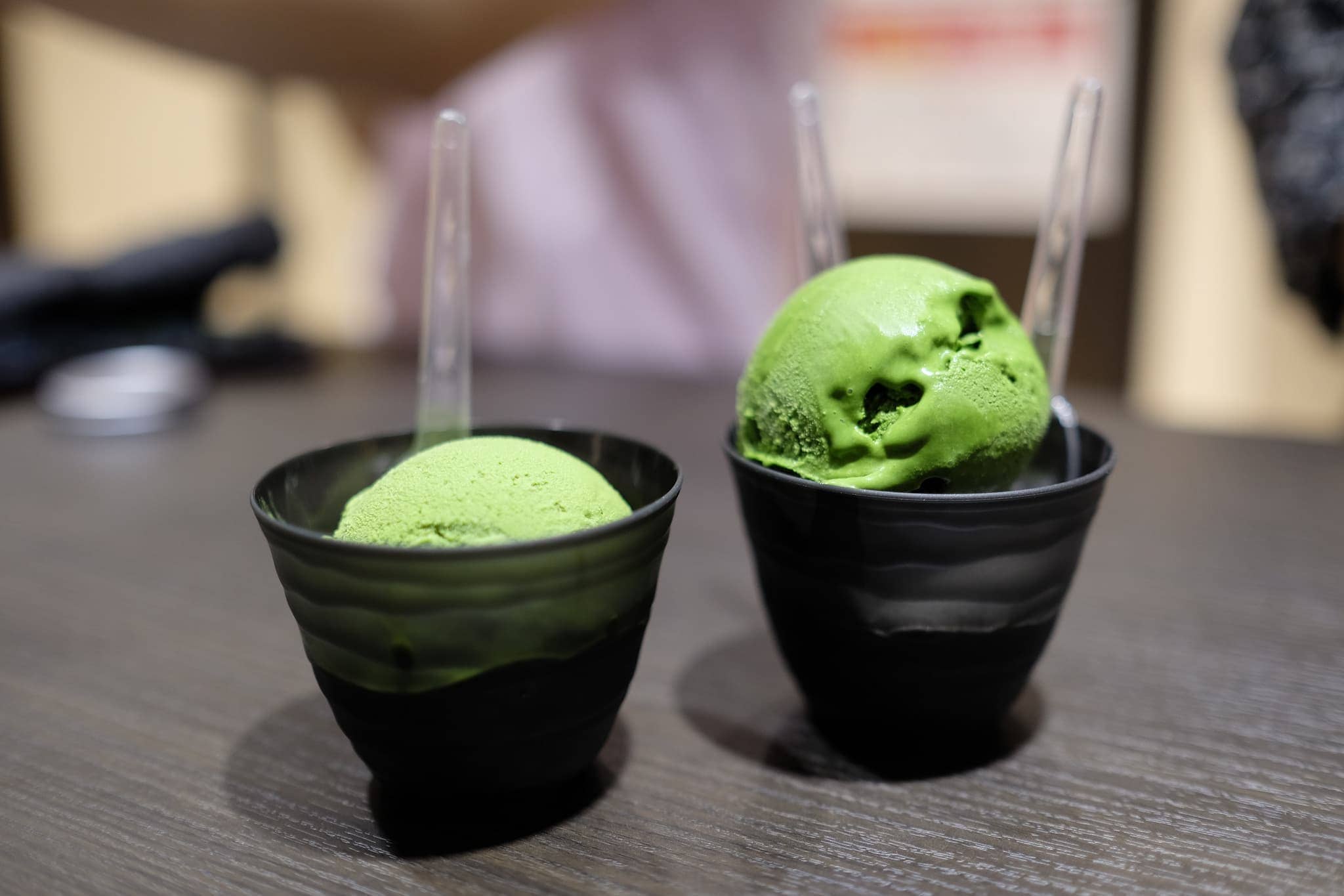 Matcha Ice Cream Heaven at Nanaya (壽々喜園 浅草本店) in Asakusa, Tokyo