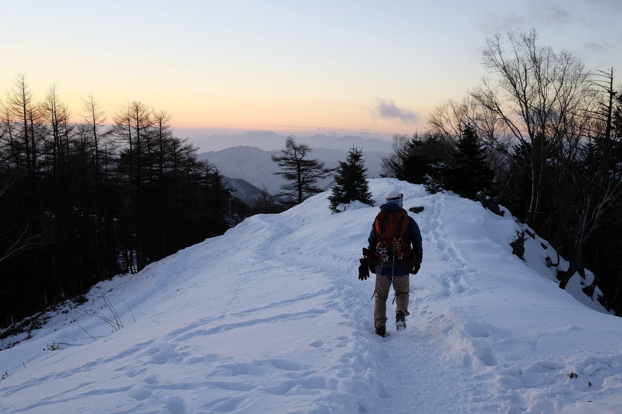 Mt. Kumotori (雲取山) Overnight Snow Hike Saitama, Japan Randomwire