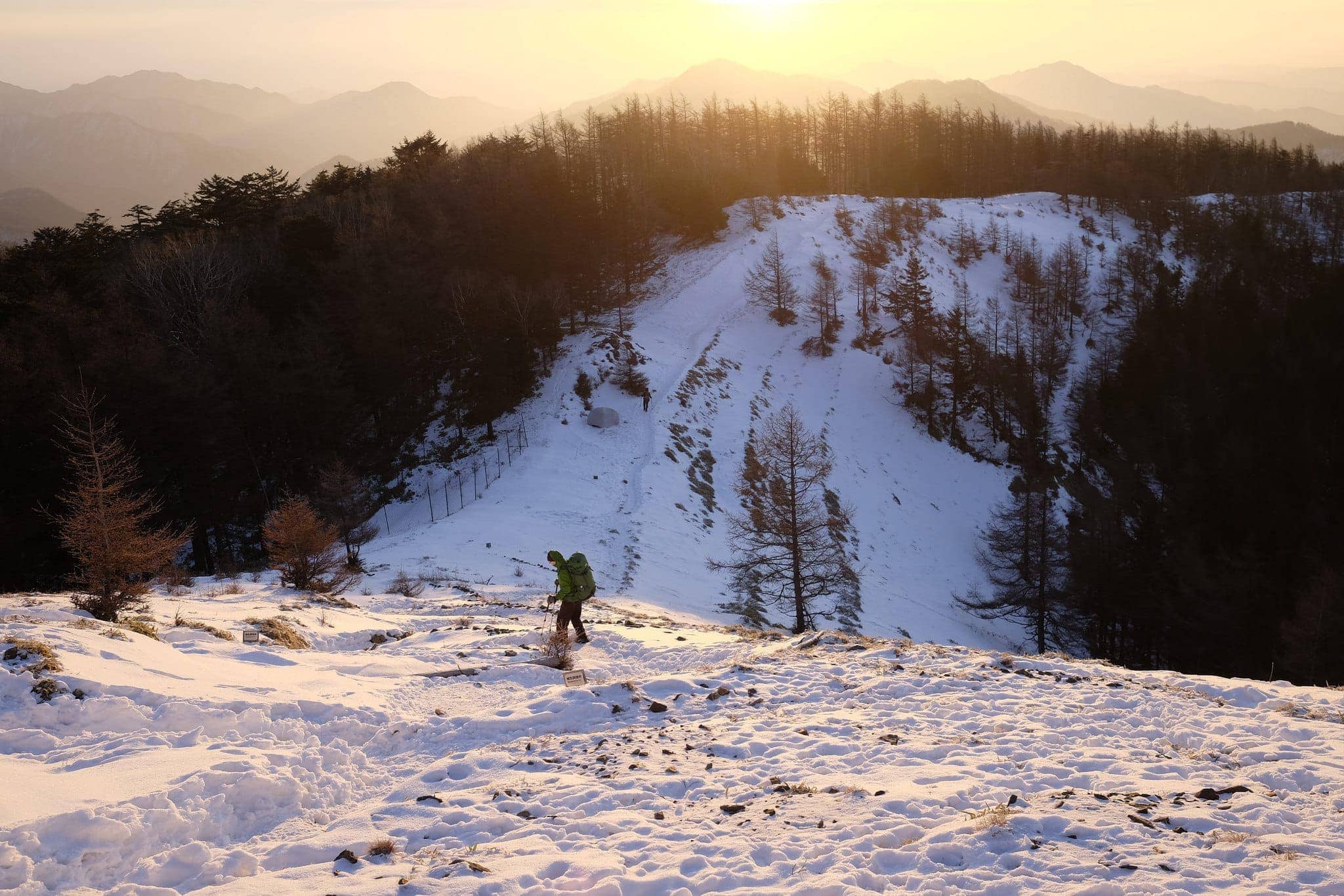 Mt. Kumotori (雲取山) Overnight Snow Hike Saitama, Japan Randomwire