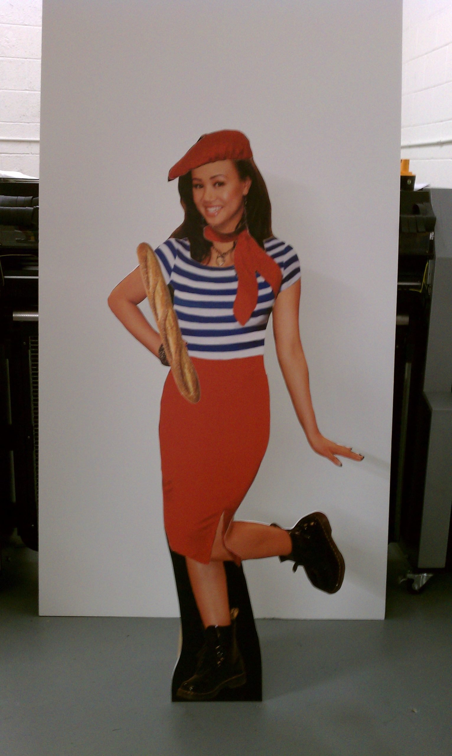 People Standee Examples - R & R Advantage Printing