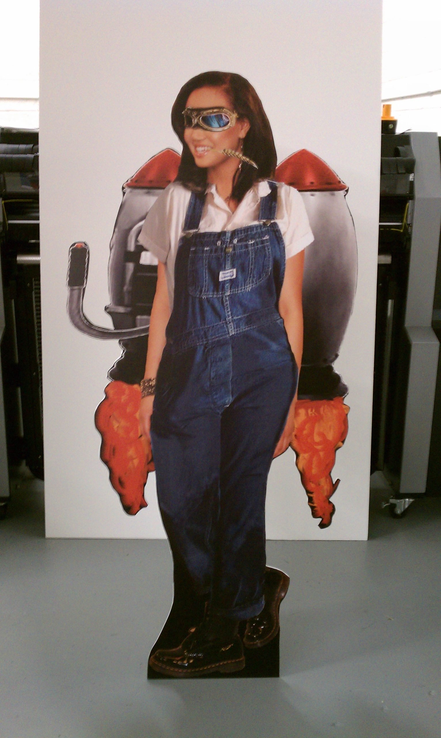 People Standee Examples - R & R Advantage Printing