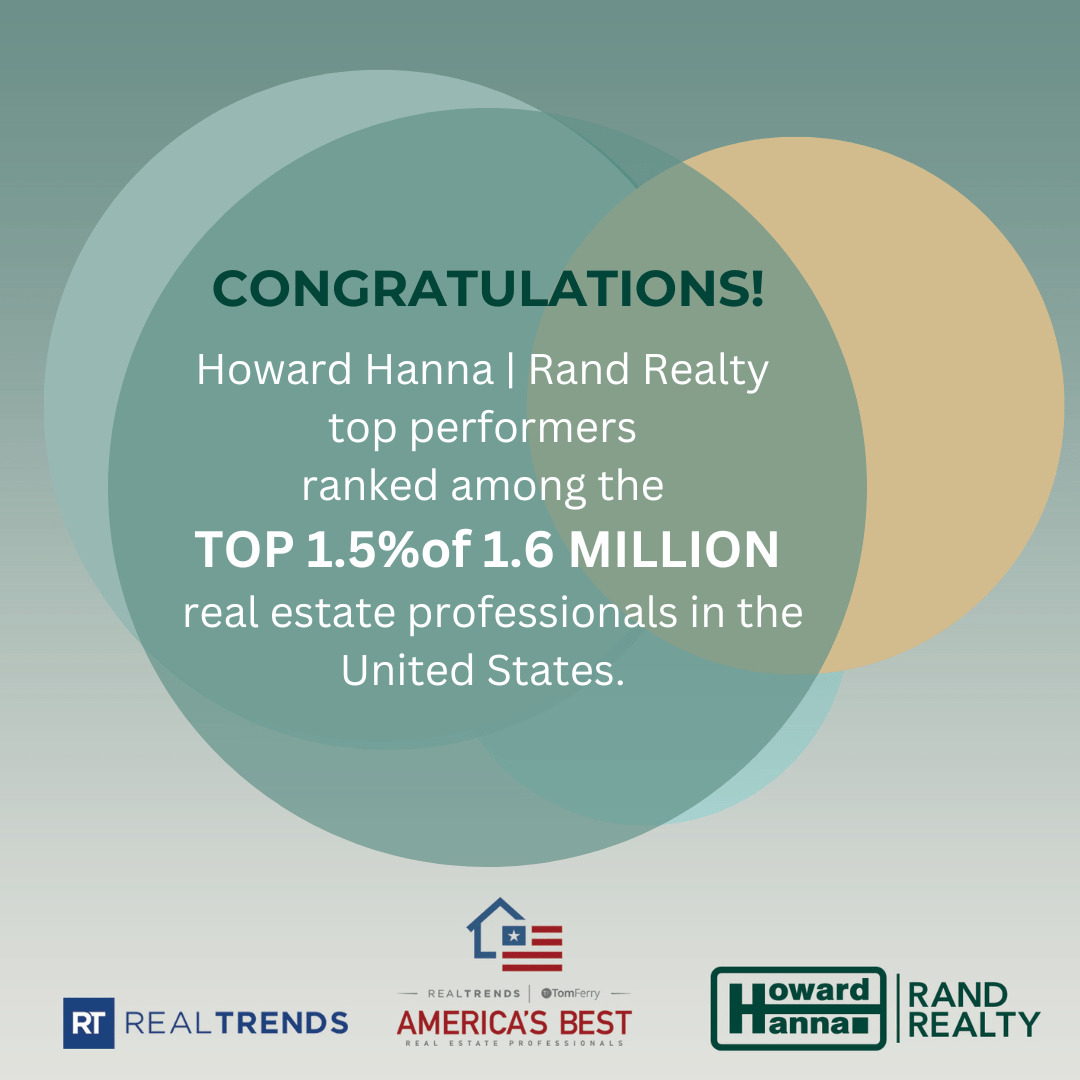 Howard Hanna Rand Realty Recognizes Agents and Teams Ranked as Top