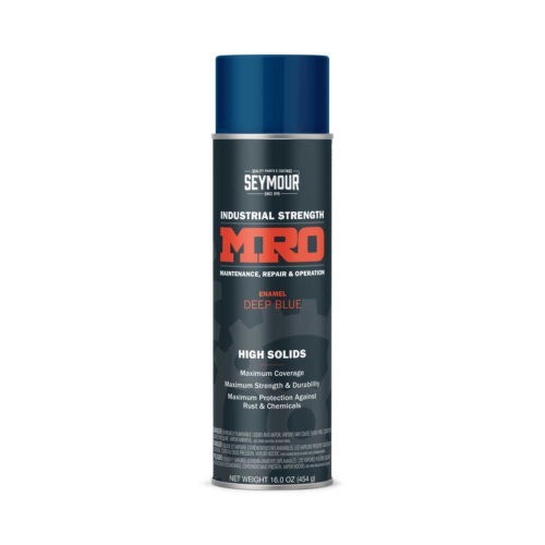 MRO Enamel Spray Paint 20 oz. Deep Blue (6/case) R and R Wholesale