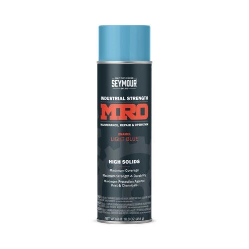 MRO Enamel Spray Paint 20 oz. Light Blue (6/case) R and R Wholesale