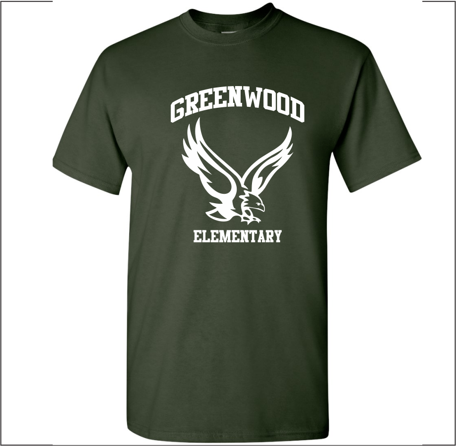Greenwood Elementary Gildan Heavy Cotton TShirt R&S Screen Printing