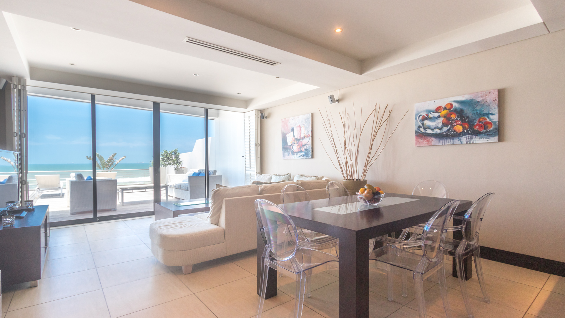 Touching the sand in one of the most exclusive beachfront positions on