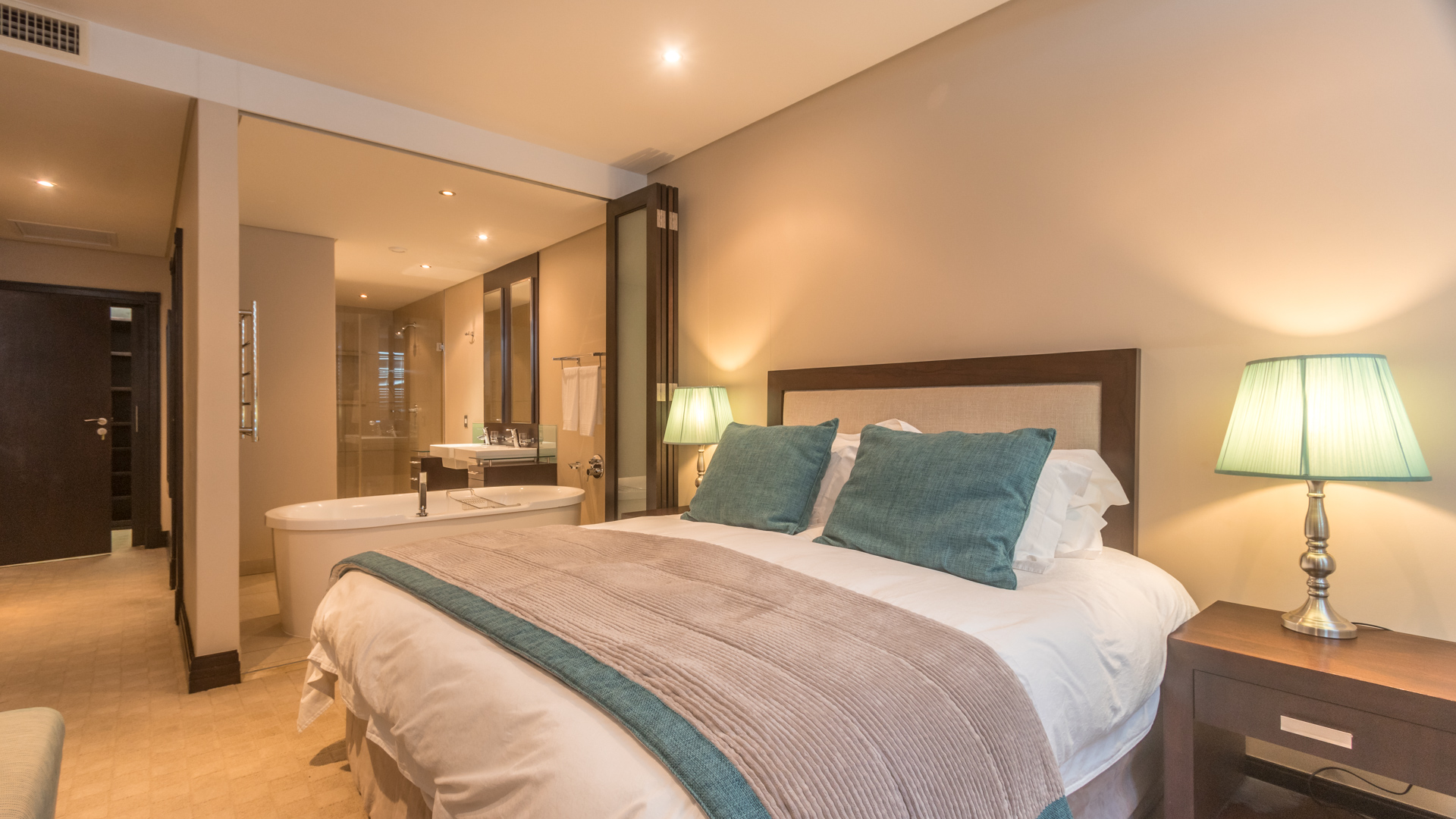 Touching the sand in one of the most exclusive beachfront positions on