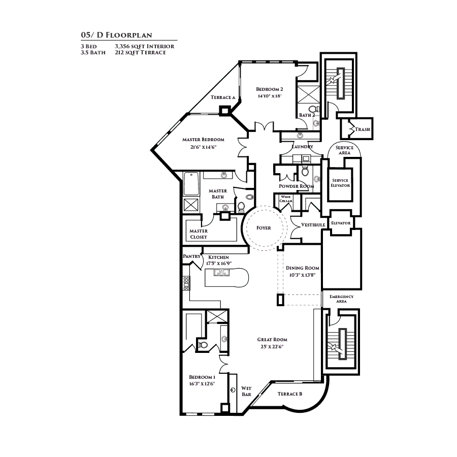 One Queensridge Place Floor Plans Floor Roma