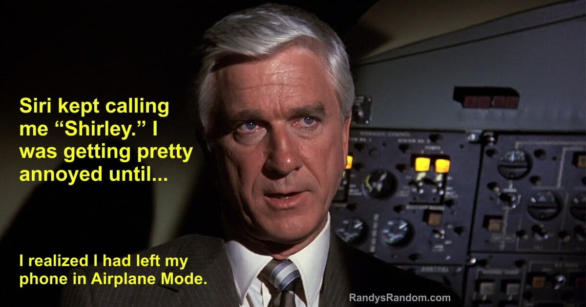 Leslie Nielsen Airplane Meme Quote