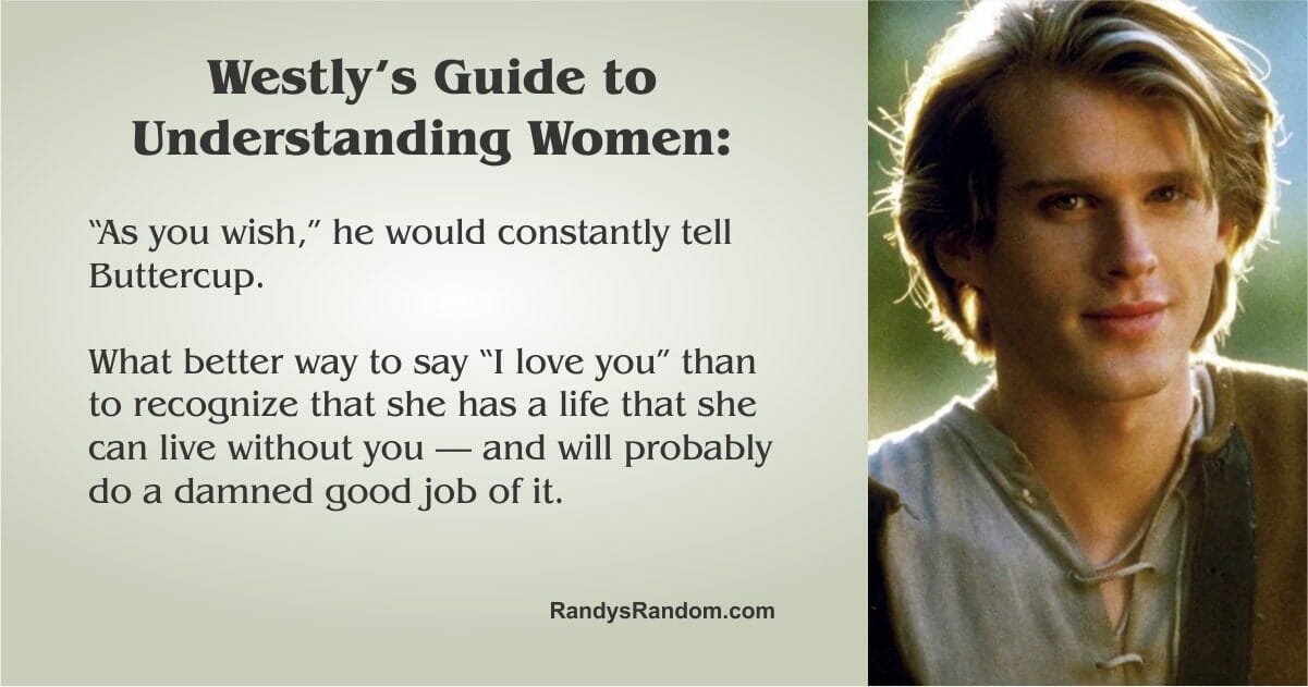 Life Lessons from Princess Bride (3) Randy's Random