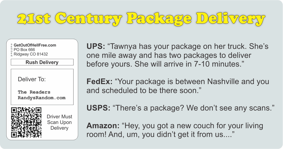 Rush Delivery Randy's Random