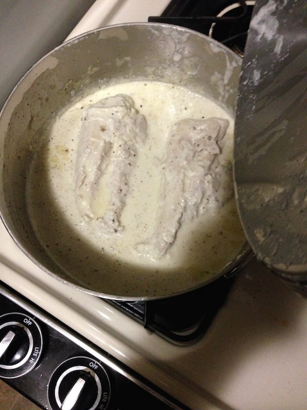 Chicken Breast Poached in Butter and Heavy Whipping Cream Randy Walker