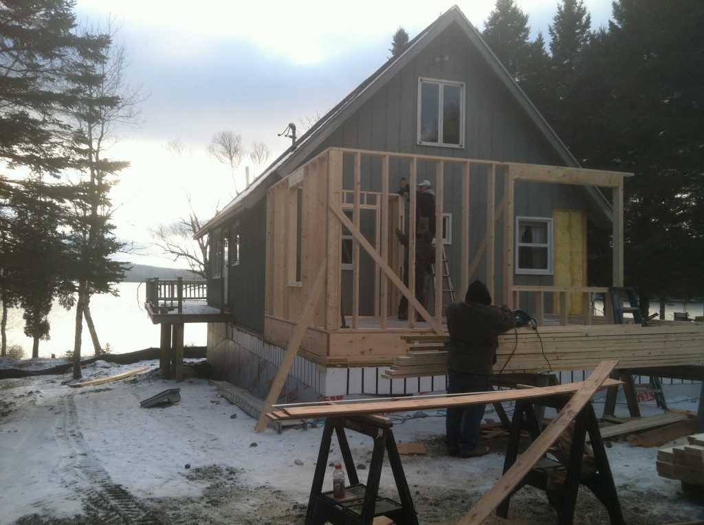 Construction Rangeley and Oquossoc Maine