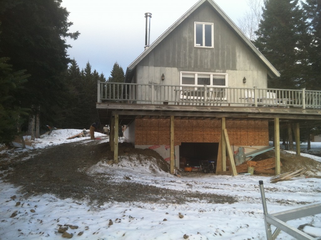 Construction Rangeley and Oquossoc Maine