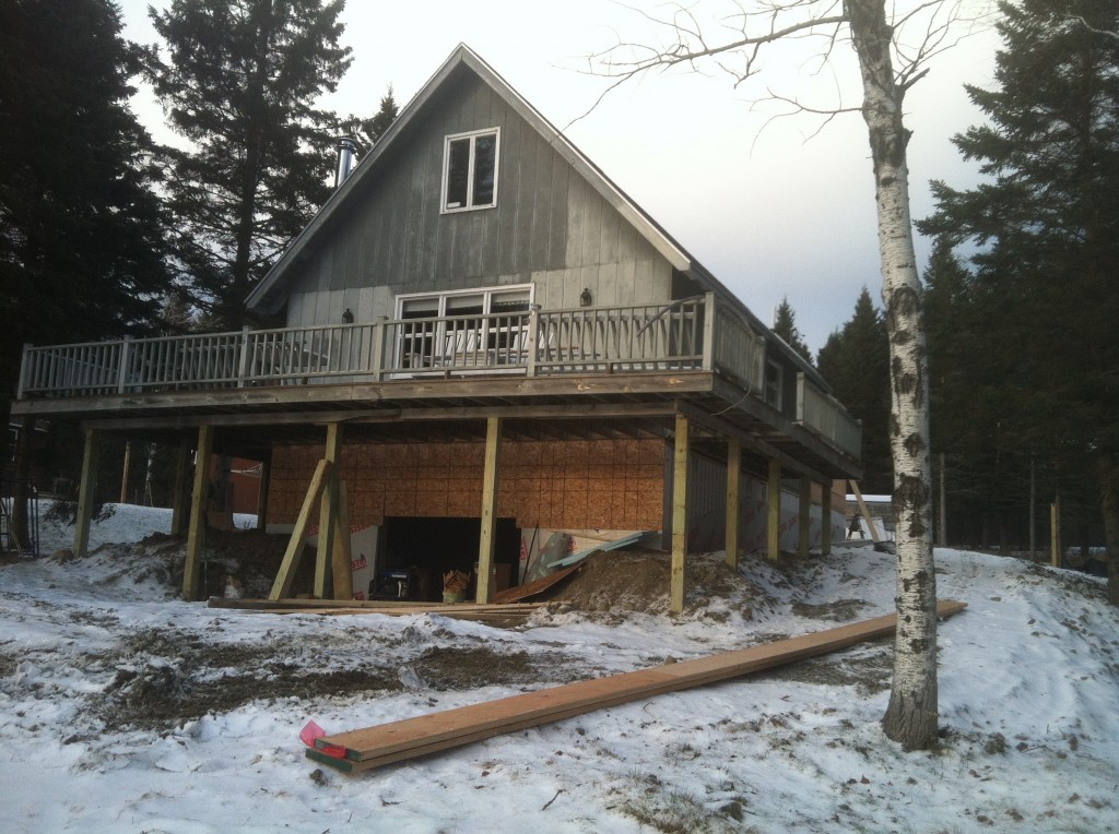 Construction Rangeley and Oquossoc Maine