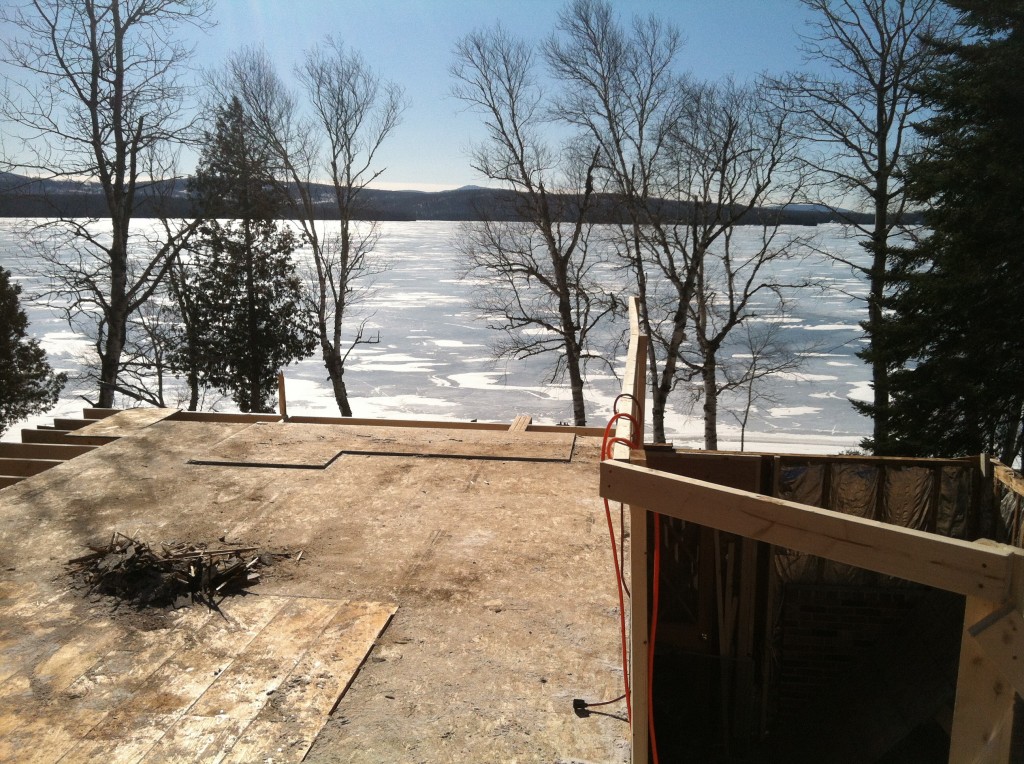 Construction Rangeley and Oquossoc Maine