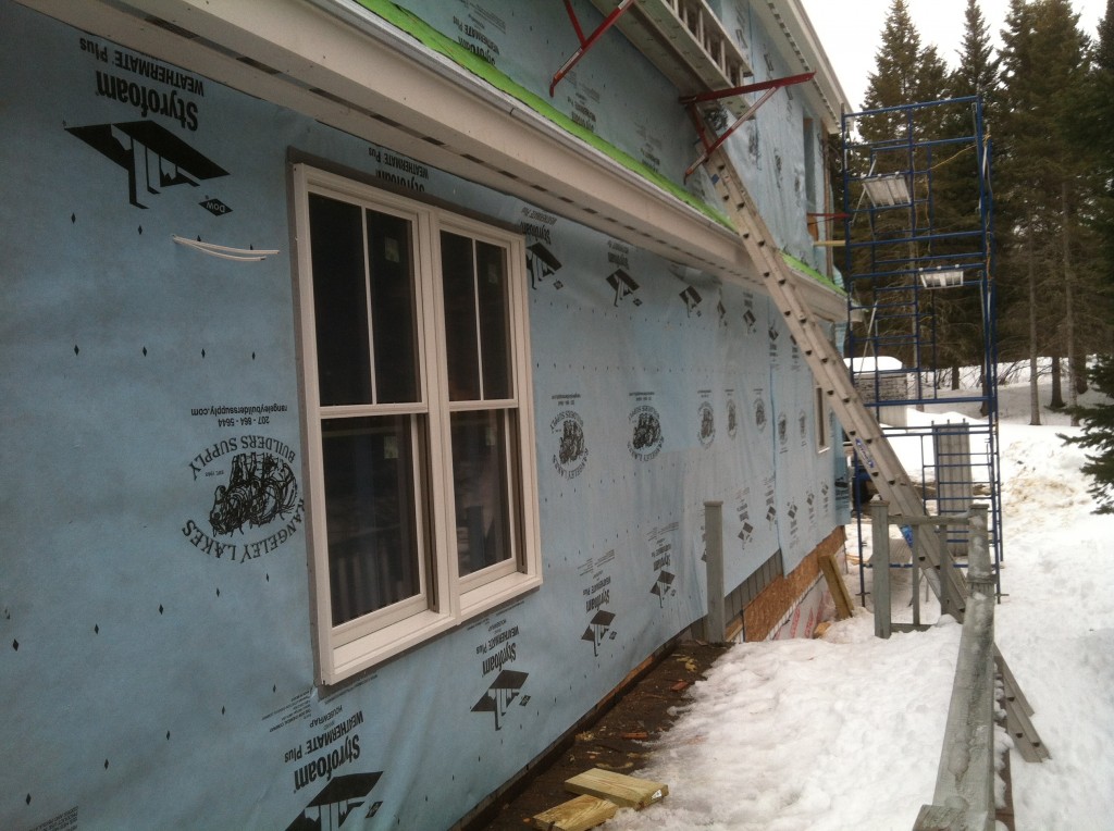 Construction Rangeley and Oquossoc Maine