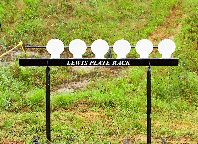 Plate Rack Steel Target Large AR500 RangeMaster Rowdy Steel Targets